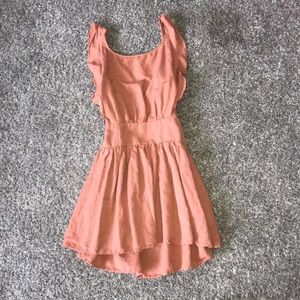 Free people flirty peach dress